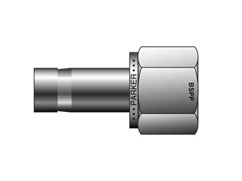 8-8R T2HG-S CPI Inch Tube BSPP Female Adapter - R T2HG